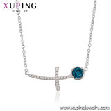 43999 Xuping Crystals From Swarovski Simple Shape Necklace Fashion Accessories