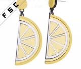 Latest Fashion Jewelry Lemon Dangle Earrings for Women