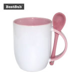 Bestsub Ceramic Color Sublimation Spoon Photo Mug (B11S-10)
