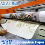 Wholesale Fast Dry 70/100GSM Sublimation Heat Transfer Paper