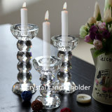 Clear Quartz Crystal Cube Tealight Candle Holder Glass Tealight Holders for Wedding Candelabra Centerpieces