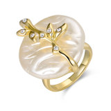Fashion Accessories Round Freshwater Pearl Ring for Party