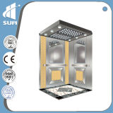 Stainless Steel Hydraulic Speed 0.4m/S Home Elevator