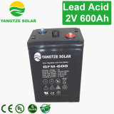2V 600ah Globe Sealed Maintenance Free Deep Cycle Battery