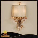Guest Room Amber Crystal Wall Lamp (KA9001)
