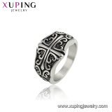 R-36 Xuping Hot Sale Special Fashion Black Gun Color Ring for Women