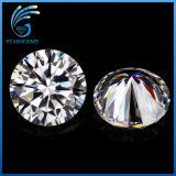 Excellent Cut Well Polishing Round Brilliant Cut Moissanite Gemstones for Engagement Jewelry