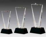 Best K9 Art Style Glass Crystal Trophy with Black Base Plaque Award with K9 Crystal Trophy