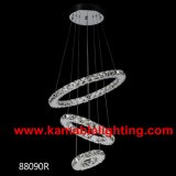 Modern Circular Ring Crystal Pendant LED Lighting (Kam88090D)