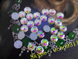 Hexagon Shape Sew on Loose Glass Stones for Clothing (DZ-1189)