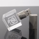 Custom 3D Laser Logo Square USB Pen Drive