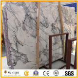 Top Quality Polished Purple Vein White Milas Lilac Marble Tiles