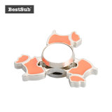 2D Blank Sublimation Fidget Spinners Custom Gift (Dog, Orange)