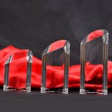 Wholesale Engrave Cheap Trophy Custom Glass Crystal Award Trophy