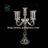 Glass Candle Holders for Party Decoration with Five Posts (9.5*22*33.5)