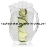 Hot Sale Plastic Milk Pitcher with Infuser