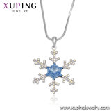 Necklace-00513 Xuping Snowflake Crystals From Swarovski Personalized Designed Necklace