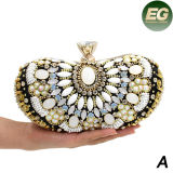 Luxury Rhinestone Handbag Crystal Clutch Purse Women Evening Bags Have 3 Size Eb784ABC