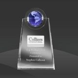 Crown Globe Crystal Award (MPI-CR-A610WS-9)