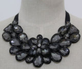 High Quality Bead Crystal Fashion Costume Jewelry Collar Necklace (JE0086-2)