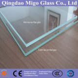 3.2mm 4.0mm Low Iron Float Tempered Glass with En12150