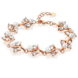 Wholesale Western Handmade Crystal and Pearl Jewelry Bracelet