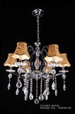 Classic Antique K9 Crystal Candle Chandelier (88021-6)