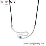 Necklace-00617 Latest Rhodium Lock Star Pearl Jewelry Necklace