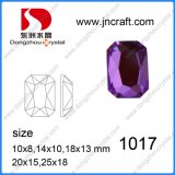 High Quality Flat Back Crystal Octangon Stones for Jewelry