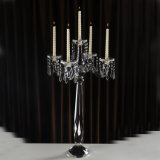 Wholesale 5 Arms Crystal Candleholder with Cheaper Price