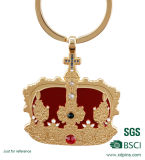 Hotsell Souvenir Metal Crown Stone Keyrings King Key Holder UK Key Chains (W-58)