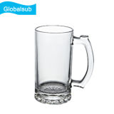 16oz Transparent Blank Glass Beer Stein for Sublimation