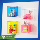 Acrylic Perspex Storage Cube Wall Shelves
