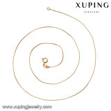 43788 Xuping Fashion 18K Gold Color Thin Necklace