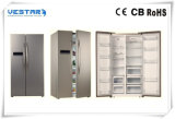 China Supplier Solar Power Fridge with Side by Side Door