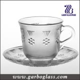 APP Design Frosted Glass Mug & Saucer Set (GB09D2806MH)