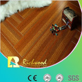 Commercial 12.3mm AC4 Crystal Cherry Sound Absorbing Laminated Flooring