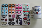 Cute Cartoon Silicone Stickers for Cup/Window