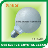 G125-40W 60W 75W 100W Ice- Crystal Clear Incandescent Bulb