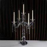 Hot Sale K9 Clear Crystal Candle Holder with Competitive Price