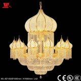 Traditional Crystal Chandelier with Glass Decoration Wl-820145