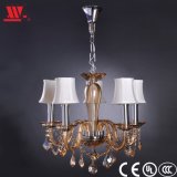 Traditional Crystal Chandelier with Glass Arms Kf-86087