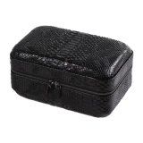 Luxury Snake Skin Black Electronics Packing Box
