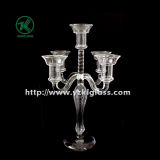 Glass Candle Holders for Party Decoration with Five Posts (10*22.5*34)