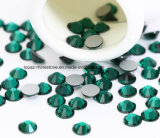 5mm Emerald Nail Art Crystal Glass Rhinestone Glass Beaded Jewellery (FB-SS20 emerald)