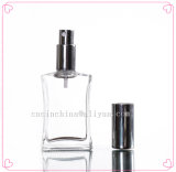 45ml Flat Square Perfume Glass Bottle
