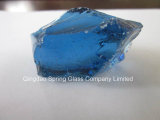 Light Blue Clear Glass Rocks