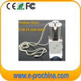 Classy Crystal Design LED Light Perfume Shape USB Flash Drive