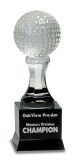 Best Crystal Golf Trophy