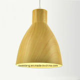 Decoration Light Chandelier Pendant Lamp with Wood Color for Restaurant